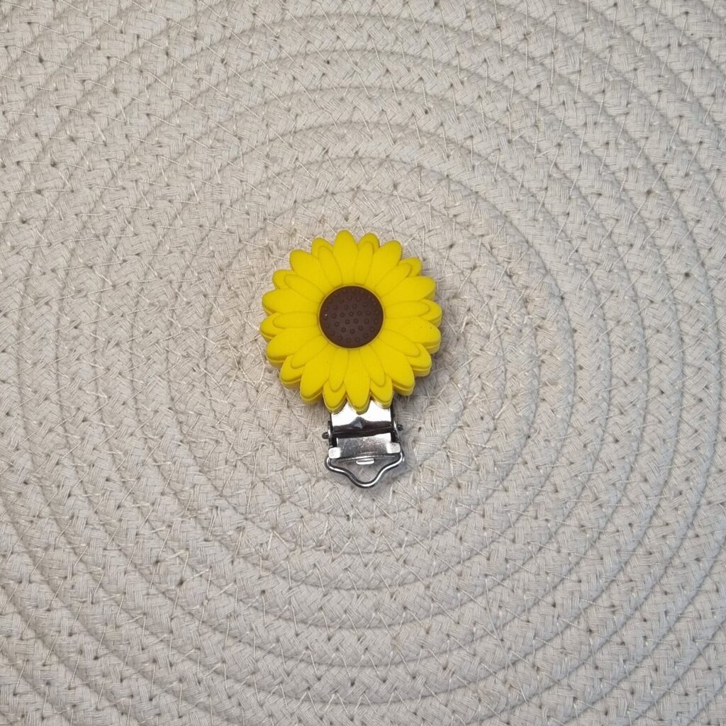 Clip en silicone Fleur