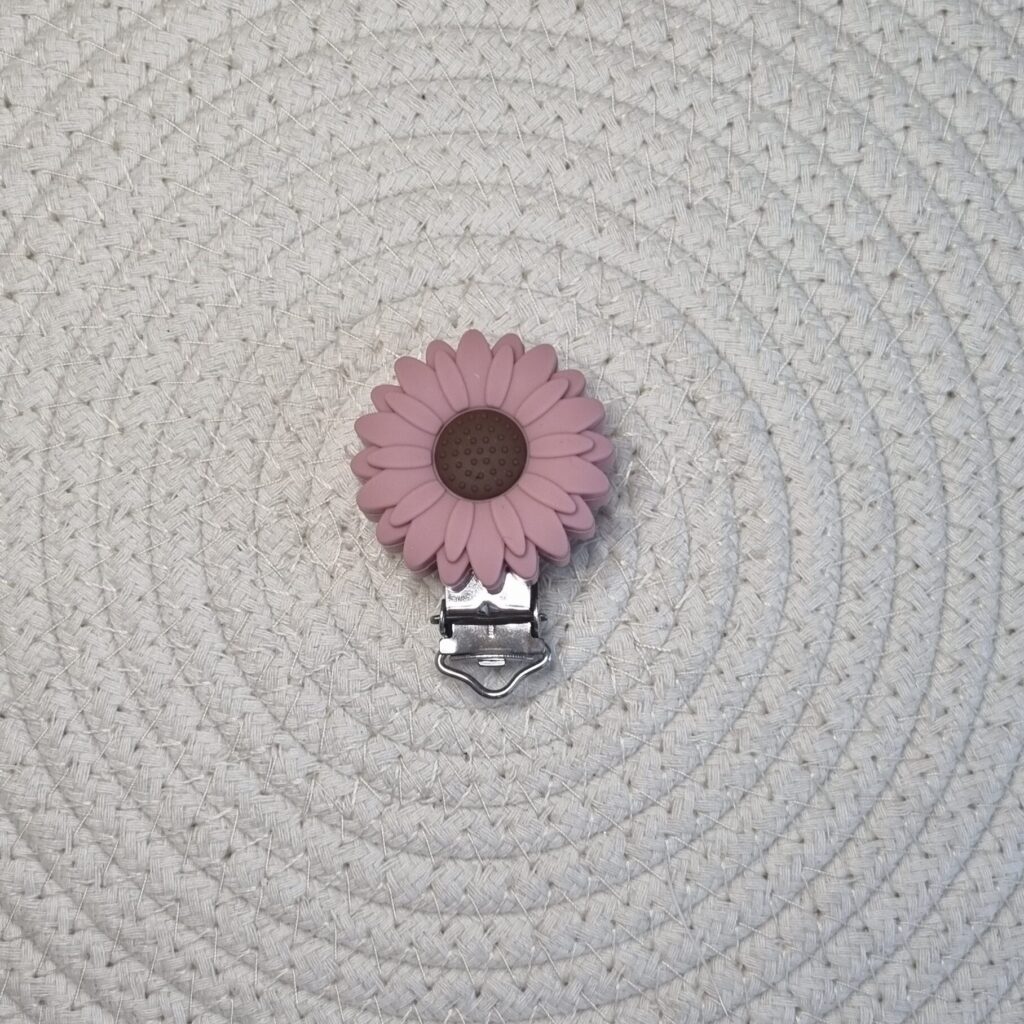 Clip en silicone Fleur