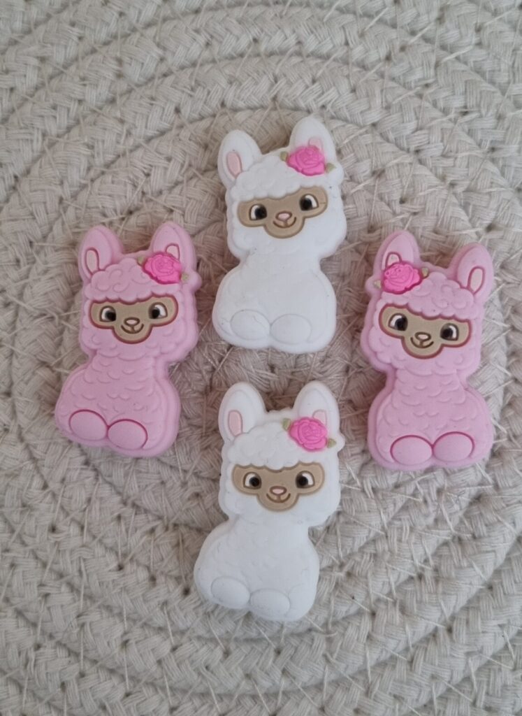 Perle en silicone Lama