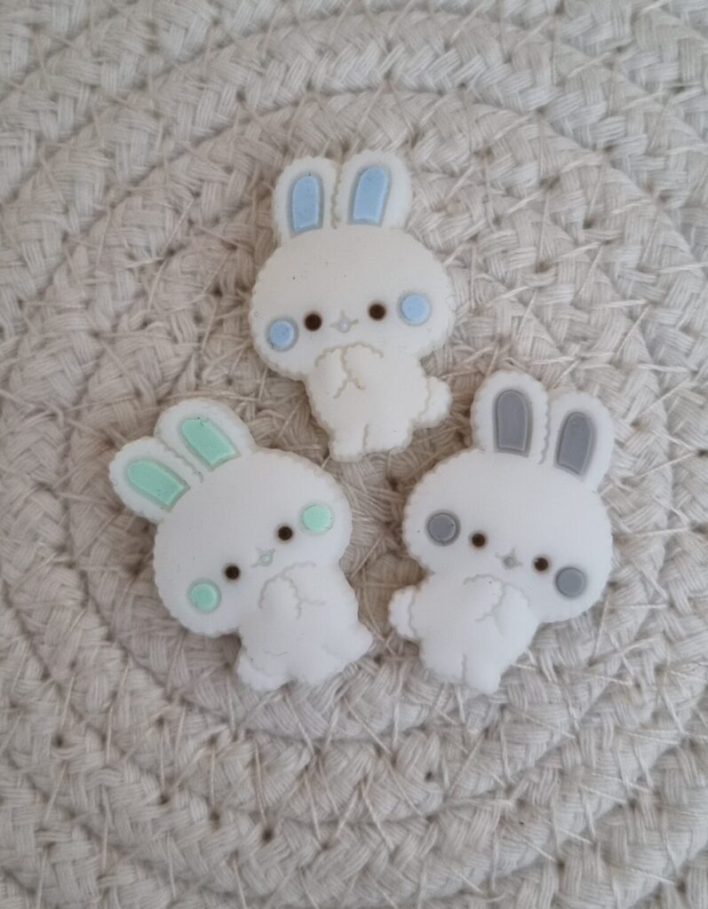 Perle en silicone Lapin