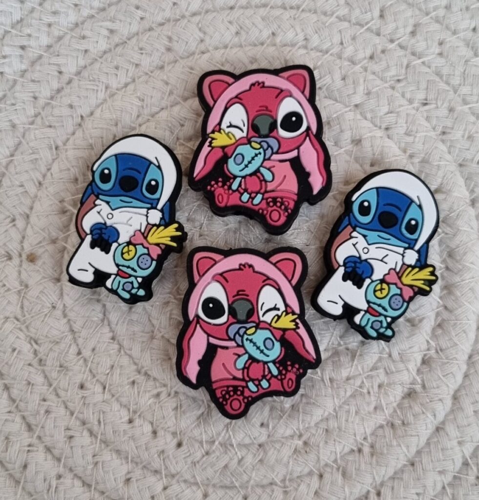 Perle en silicone Stitch et Angel