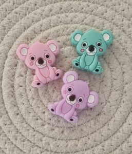 Perle en silicone Koala